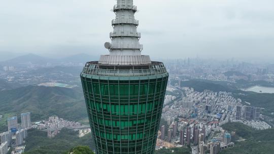 深圳标建筑宣传片 深圳梧桐山 电视塔