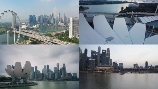 【合集】新加坡 风景 地标建筑 航运便利视频素材模板下载