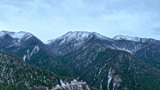 高清航拍峨眉山云海延时雾唯美风景