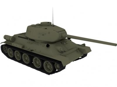 坦克3D模型