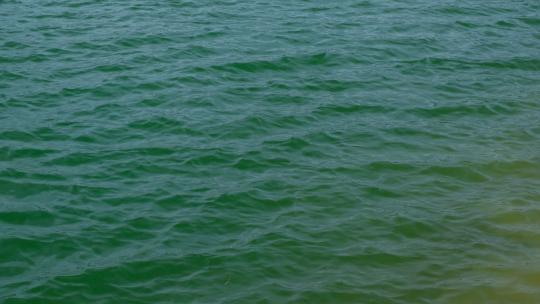 蓝色 湖水 湖面 水面 水波纹 波光粼粼视频素材模板下载