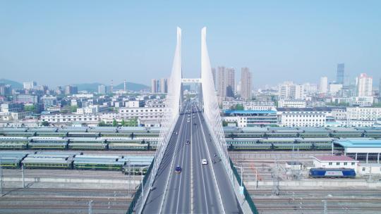 徐州市和平大桥-4k航拍