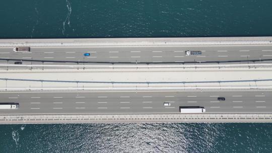 跨海大桥的交通情况