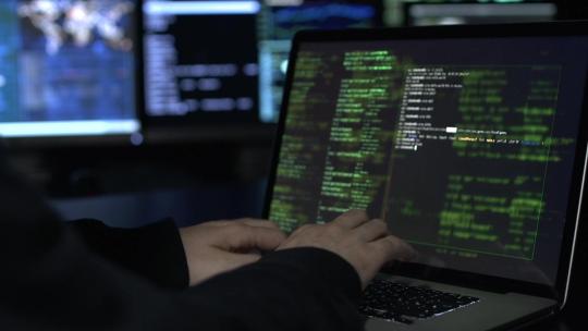 黑客计算机破解密码视频素材模板下载