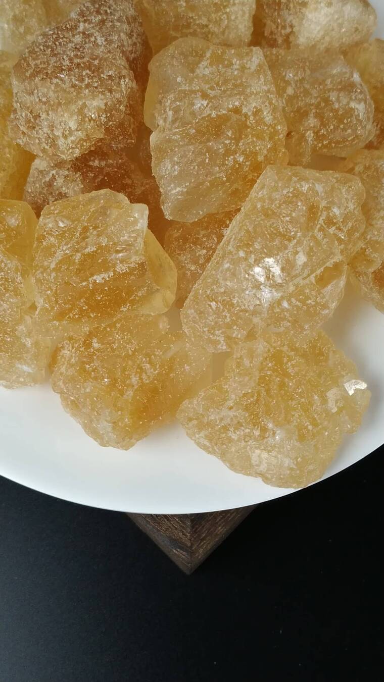 云南多晶冰糖4k旋转展示