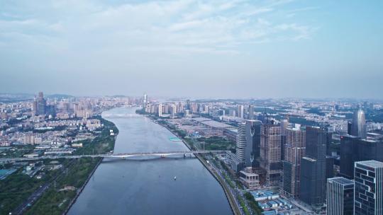 广州琶洲经济开发区航拍