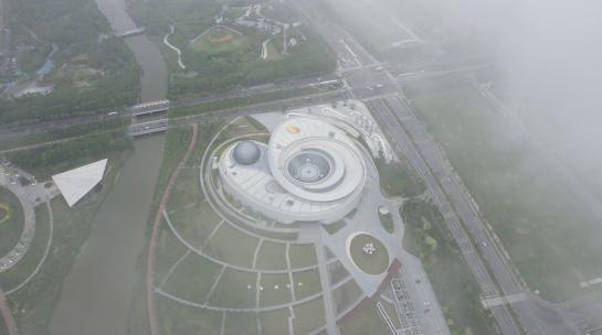 云端航拍·上海天文馆