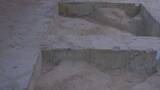 土坑土墙土层高清在线视频素材下载