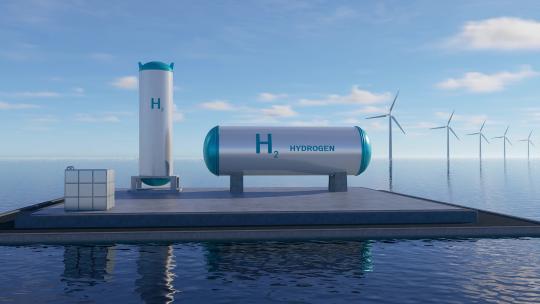 氢能源 H2 新能源 氢燃料 液氢燃料视频素材模板下载