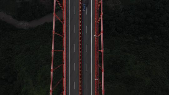 贵州坝陵河大桥航拍视频素材模板下载