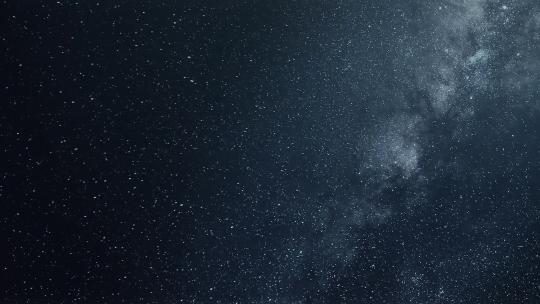 夜晚银河星光视频素材模板下载