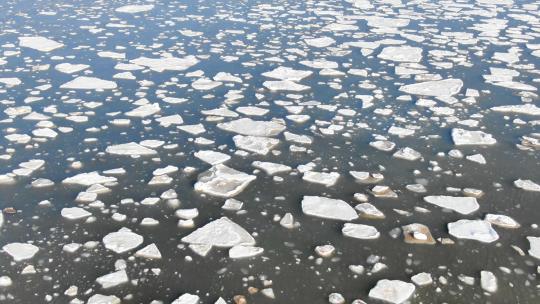大海结冰 碎冰海视频素材模板下载