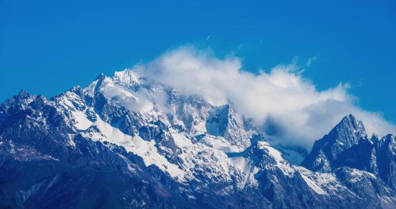 【正版素材】云南丽江古城与玉龙雪山13