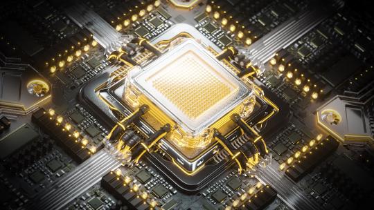 大数据AI智能5G高科技芯片 C4D工程