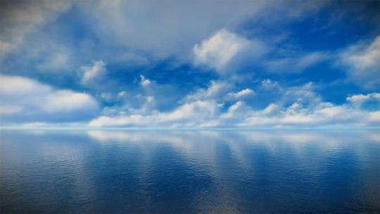 唯美蓝天大海