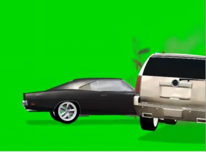 4K绿幕车祸事故视频素材模板下载