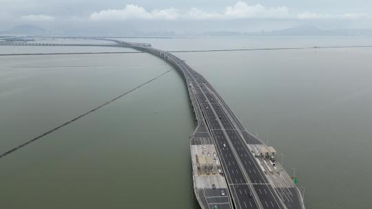 珠海洪鹤大桥航拍
