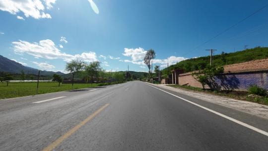 （原创）沿途风景车窗外风光 第一视角开车