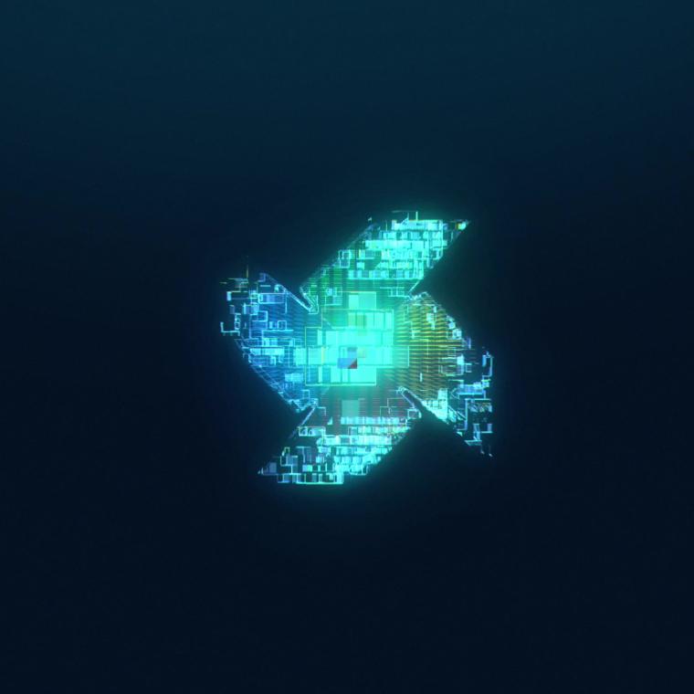 AE模板-精彩像素标志动画