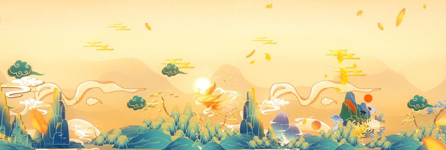 【AE模板】国潮画卷烫金画卷