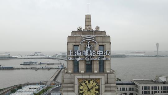 上海邮轮中心4K航拍原素材