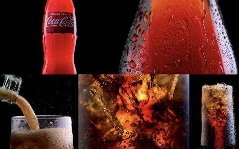 瓶装可口可乐商业拍摄素材高清在线视频素材下载