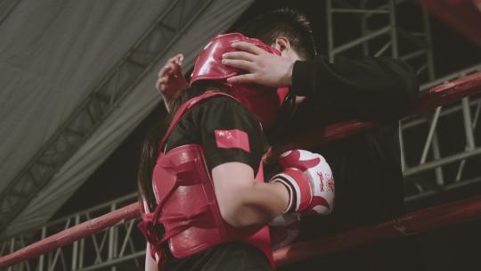 儿童拳击比赛视频素材模板下载