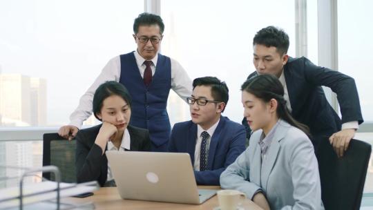商务办公开会交流