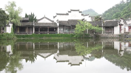 绩溪龙川徽派古建