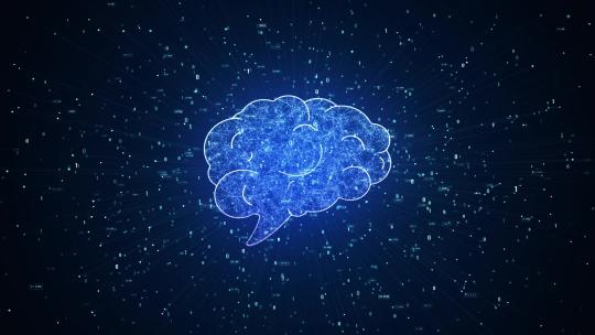 AI人工智能大脑数据计算功能视频素材模板下载