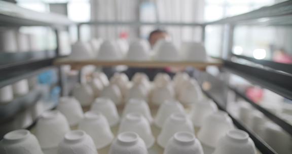 景德镇陶瓷工厂生产酒具茶杯坯子瓷器瓷窑