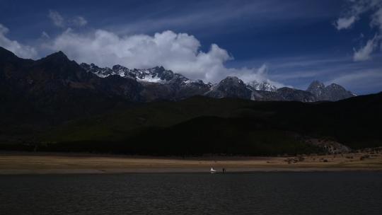 丽江玉龙雪山延时摄影