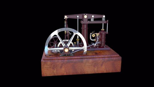 英国工业革命 瓦特 第二代瓦特蒸汽机动画