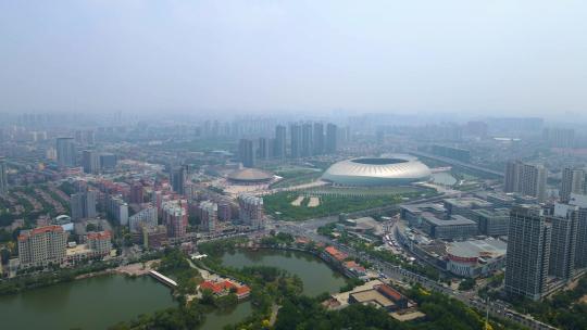 4K 航拍天津城市景观