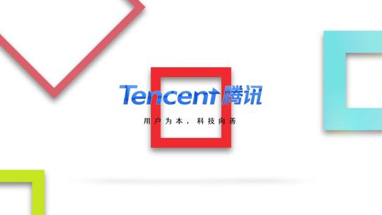 简洁极简几何logo展示