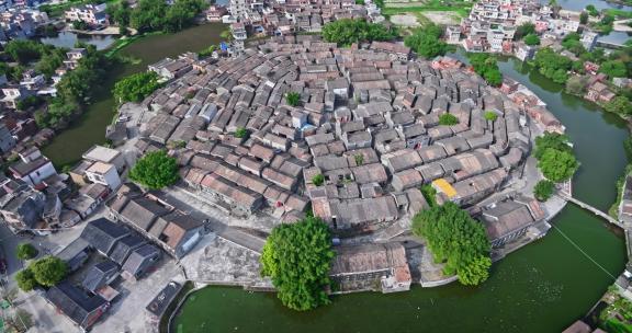 【正版素材】肇庆市高要区八卦村