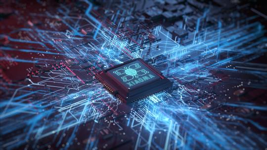 高精度科技芯片-二种色调