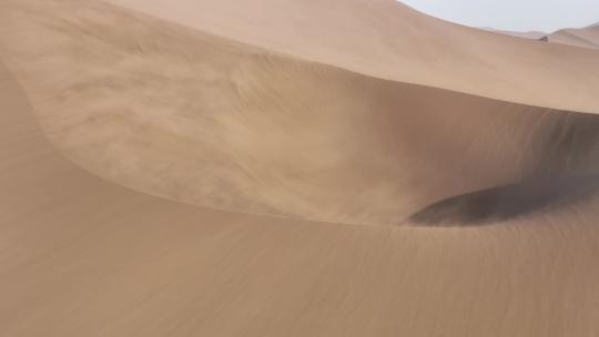 4k航拍沙漠风沙升格特写视频素材模板下载