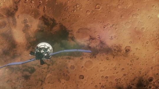 围绕红色星球火星运行的卫星1080 (2)