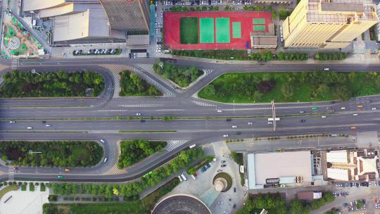 合集_西安城市4K航拍视频素材模板下载