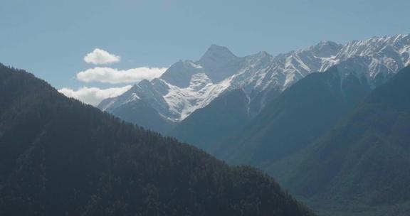 西藏 南迦巴瓦峰 航拍 709 雪山