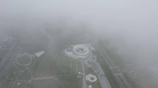 航拍·上海天文馆·空景