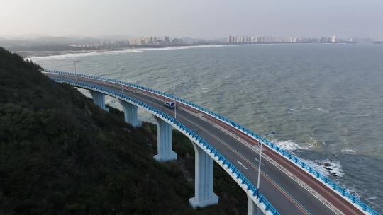 原创 福建漳州东山岛苏峰山沿海公路航拍