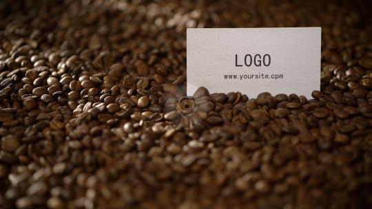 咖啡LOGO演绎ae模板