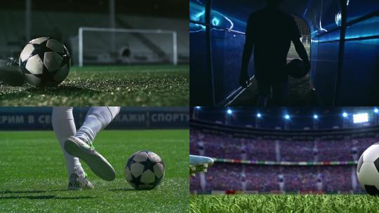 【合集】足球 运动 球员 足球比赛视频素材模板下载