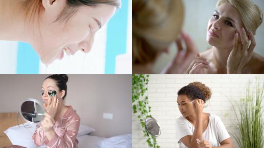 【合集】女人在家护肤洗脸