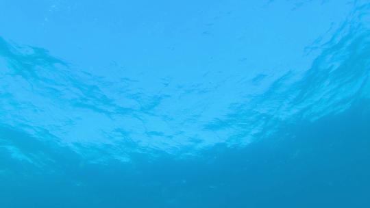 海浪和蓝色的海水视频素材模板下载
