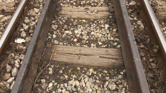 腐蚀的铁路