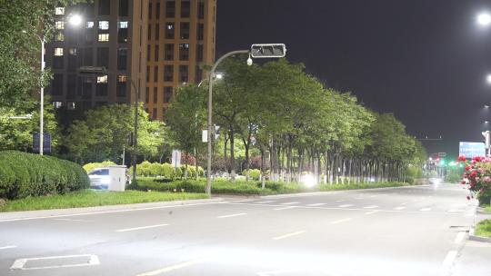 淄博街景绿化带