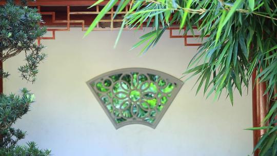 意境竹林竹影，中式古典园林